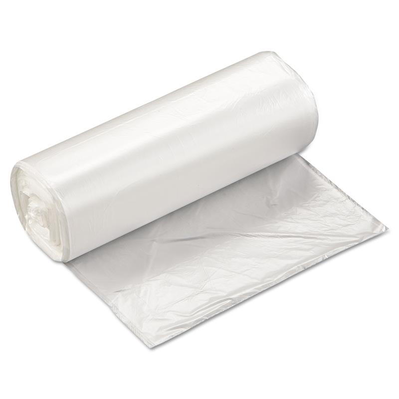 303708CRL - Clear High Density 20-30 Gallon 30"x37" 8 Mic Can Liner