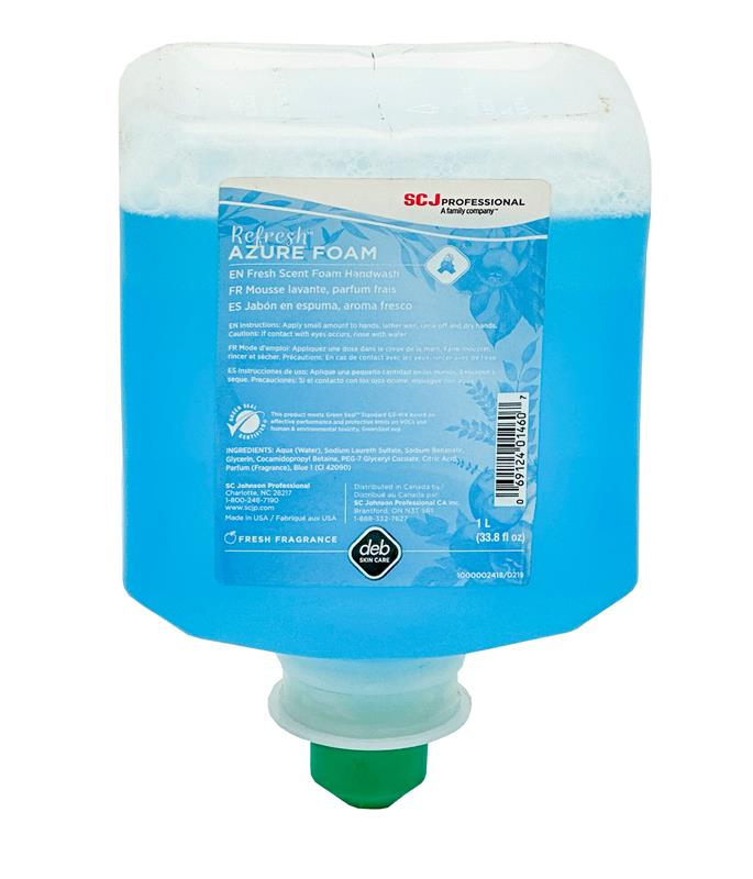 AZU1LG - Refresh Azure Foam Soap 