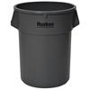 CNT5500GY - Huskee Round 55 Gallon Grey Receptacle 